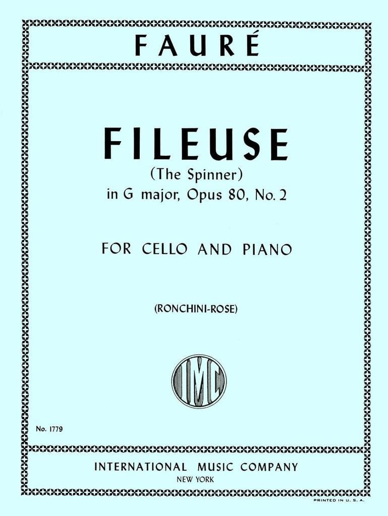 Fileuse Op. 80 N. 2 (Rose)